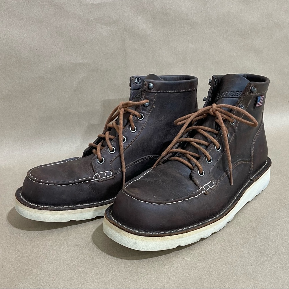 Danner Bull Run Moc Toe 6” Boots Men’s size 8
